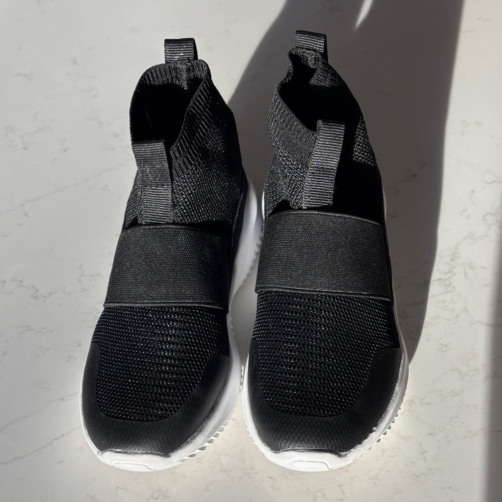 Weissman Black Slip-On Girls HipHop Dance Shoes - Size 13